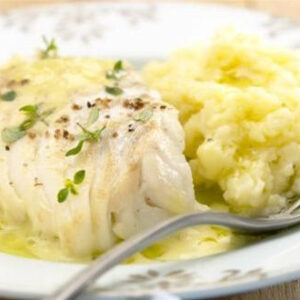 Filet de julienne, purée de cèleri