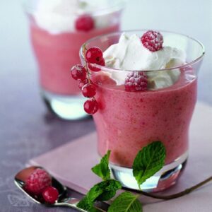 Mousse de fruits rouges