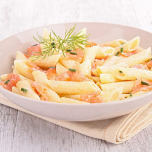 Pâtes au saumon